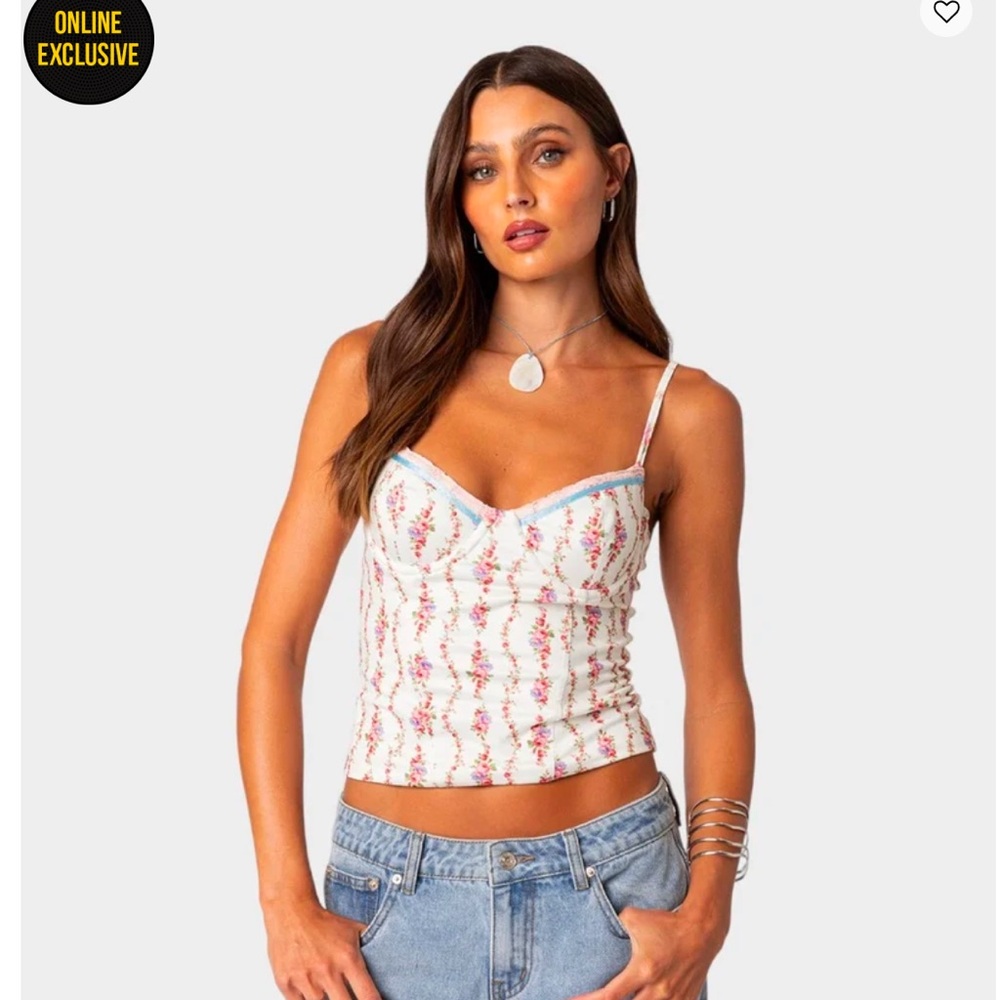 edikted floral corset